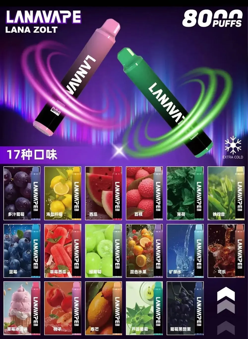 拉娜 拋棄式 8000口 ⧉ 高顏值